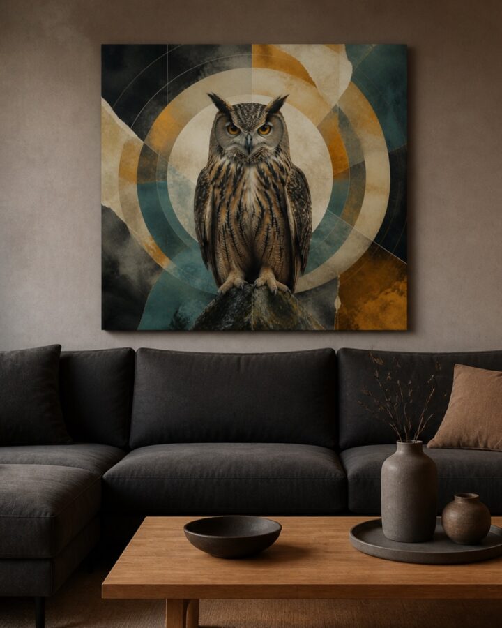 Hiljainen pollo canvas-taulu