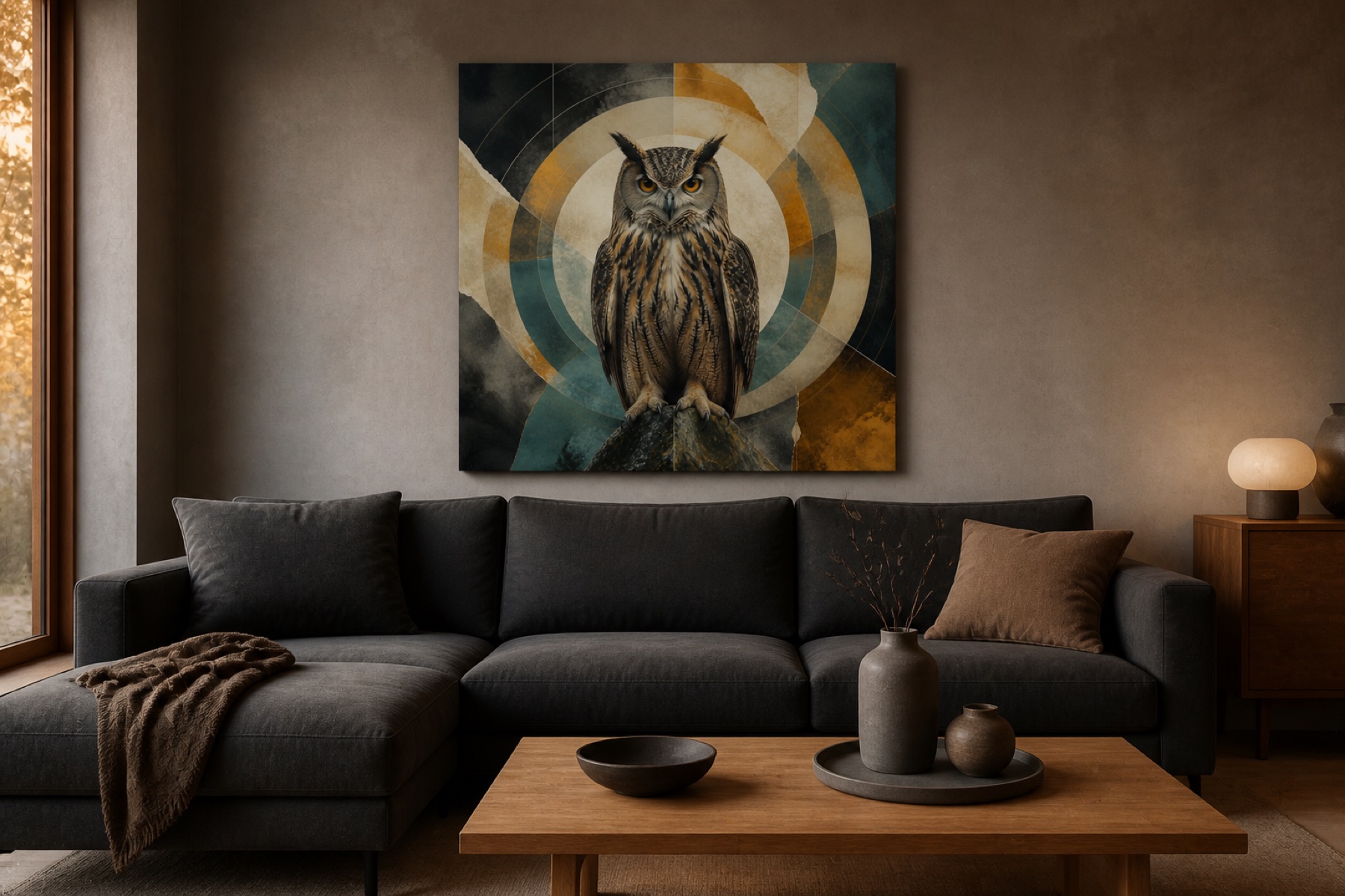 Hiljainen pollo canvas-taulu