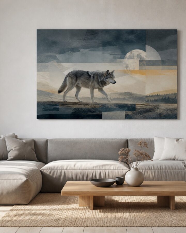 Suden horisontti canvas-taulu