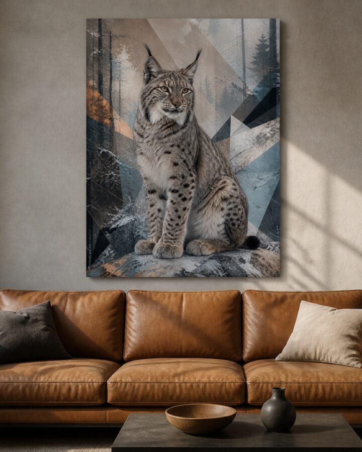 Ilveksen katse canvas-taulu