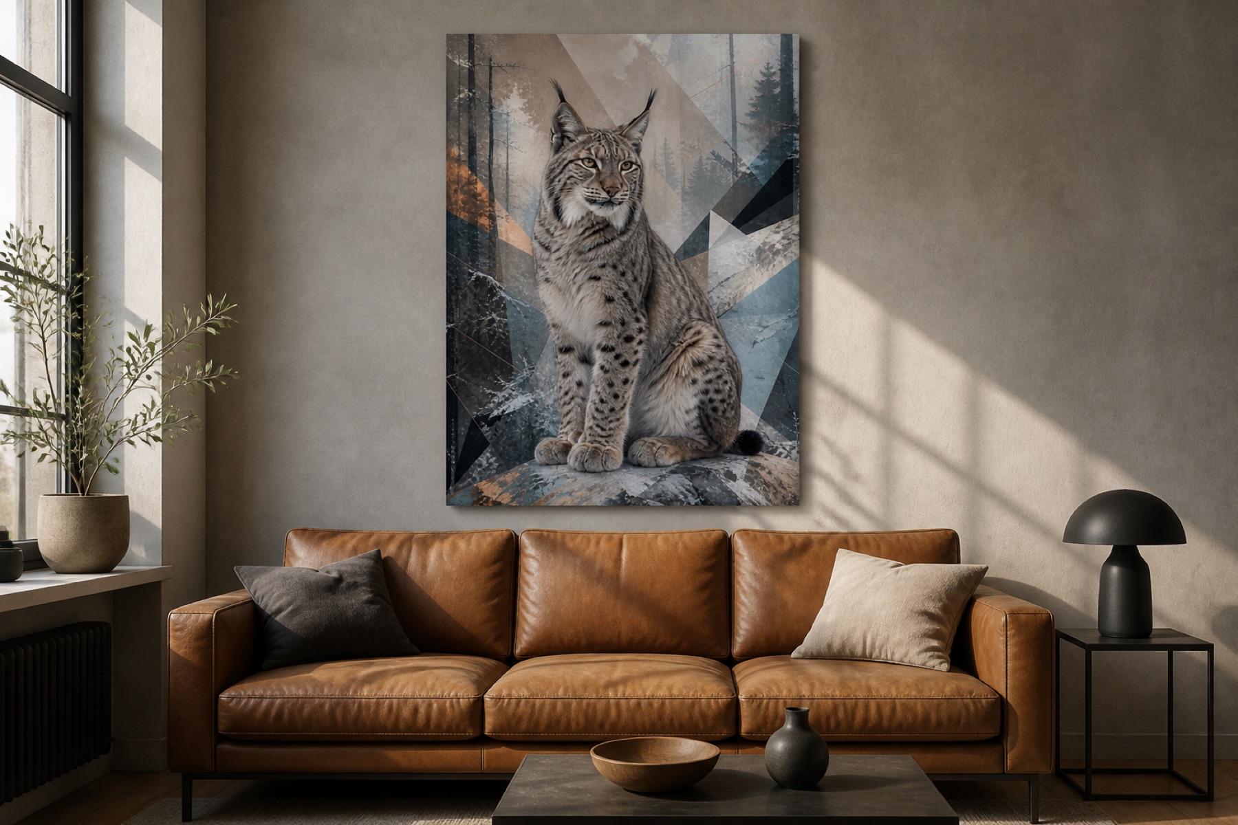 Ilveksen katse canvas-taulu
