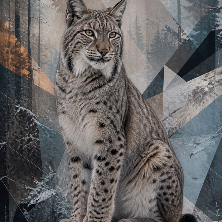 Ilveksen katse canvas-taulu