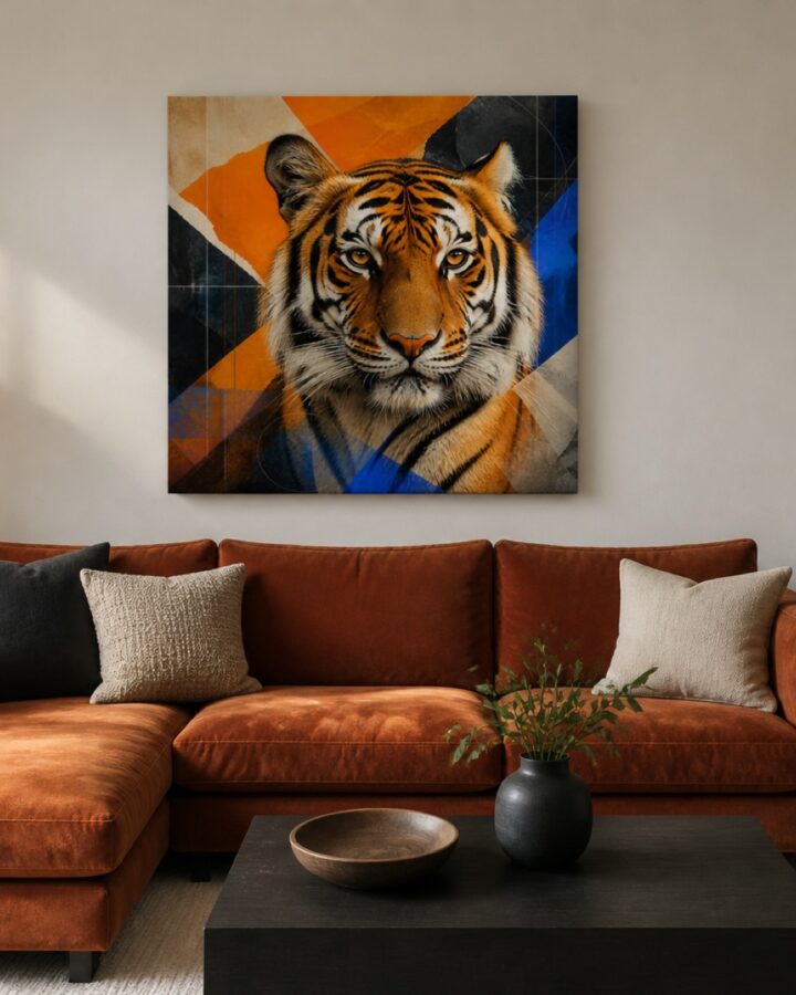 Tiikerin rytmi canvas-taulu