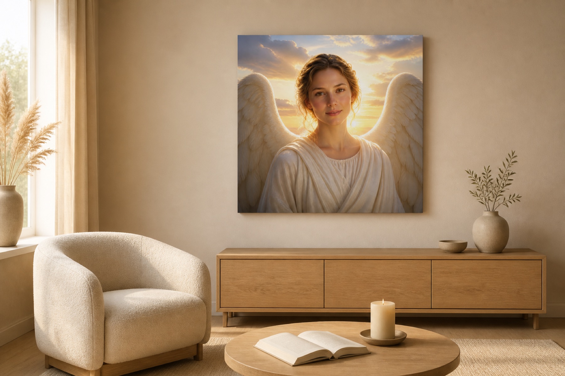 Toivon enkeli canvas-taulu