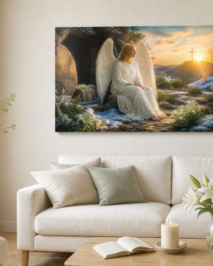 Kevaan ylosnousemus canvas-taulu