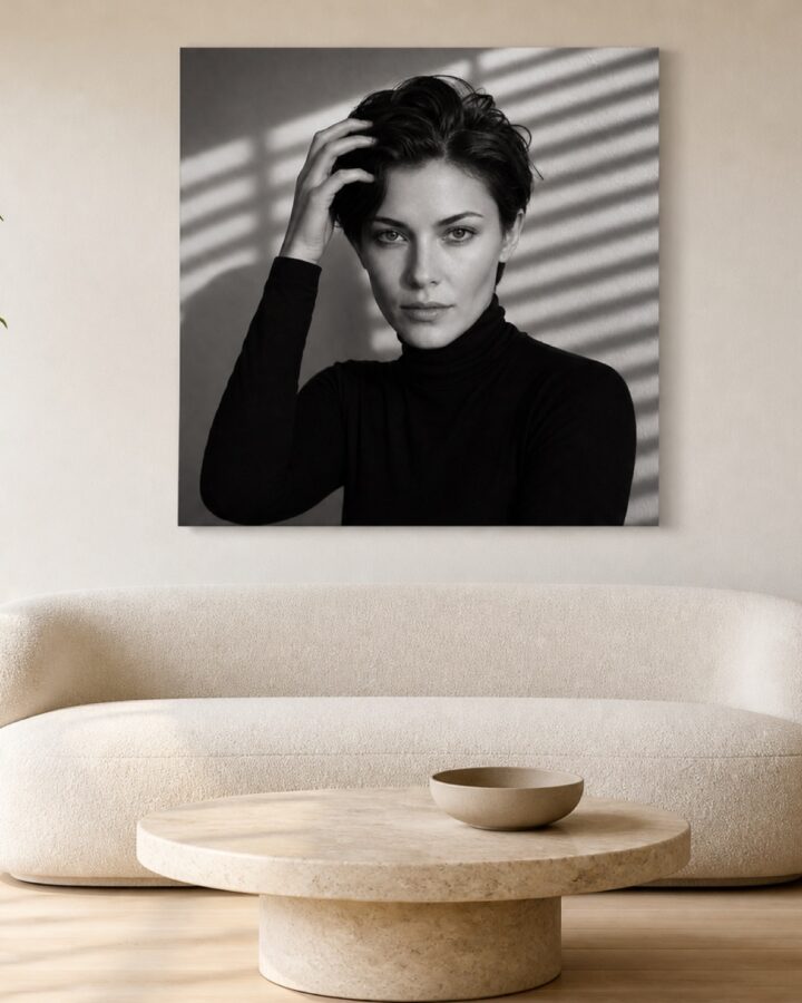 Varjojen katse nelio canvas-taulu