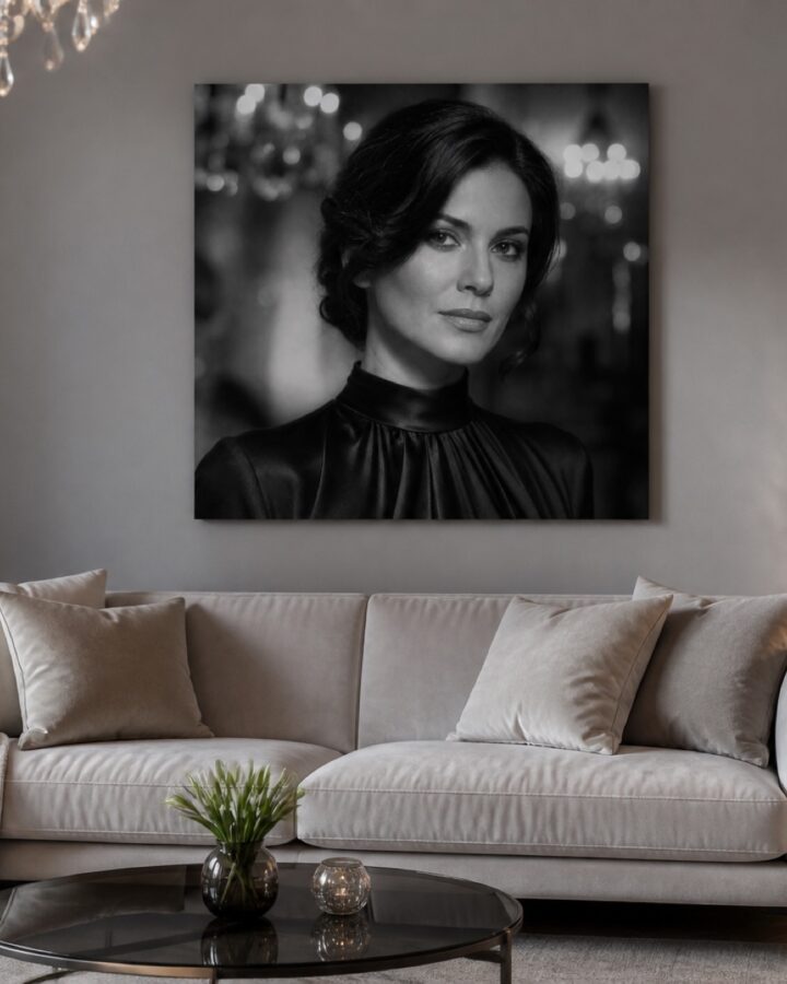 Kristallivalo nelio canvas-taulu