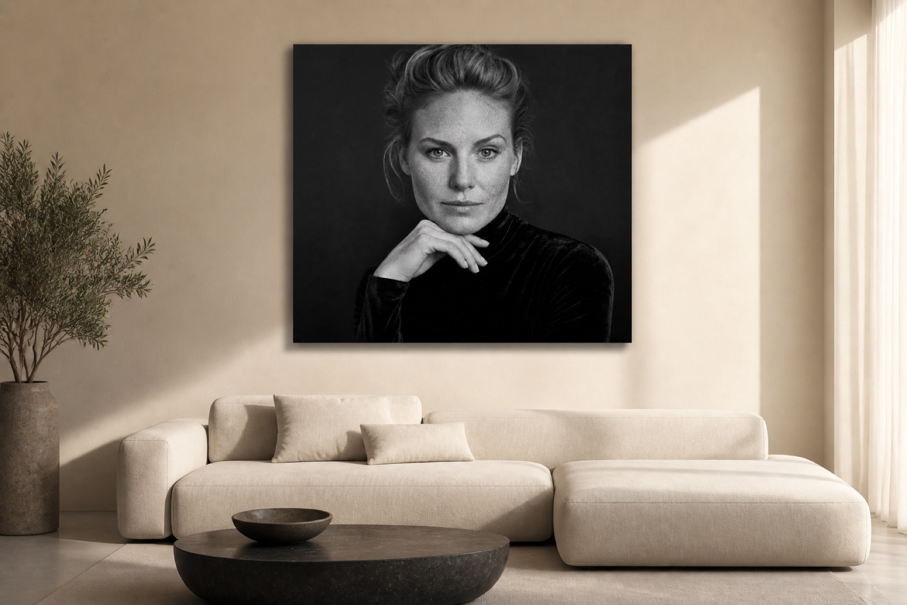 Viimeinen katse nelio canvas-taulu