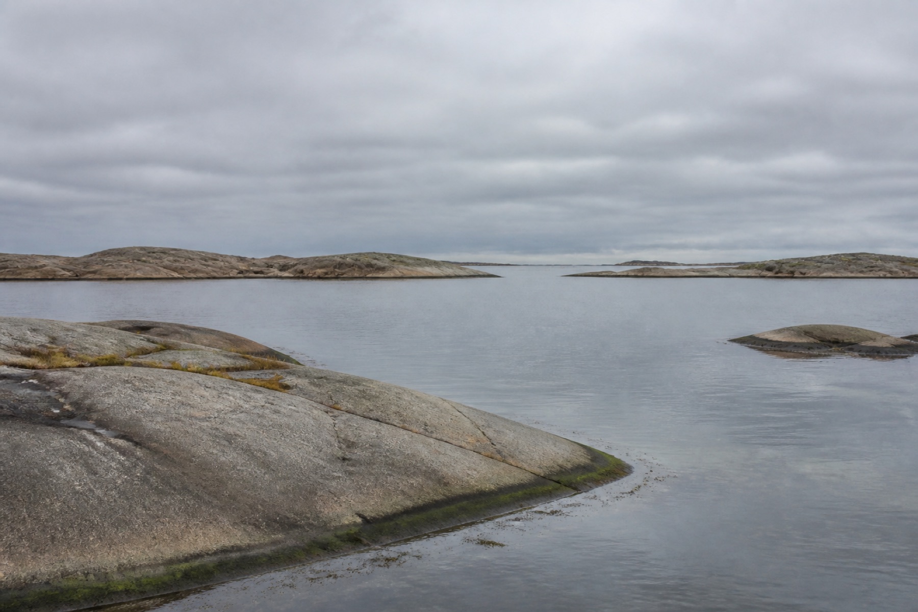 Harmaa saaristo canvas-taulu