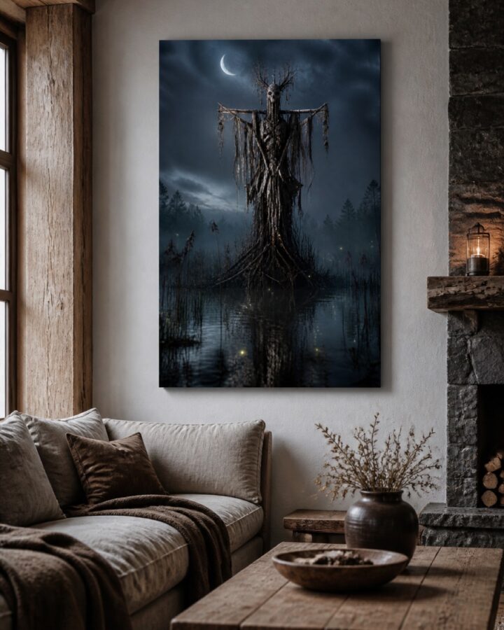 Suon vartija pysty canvas-taulu