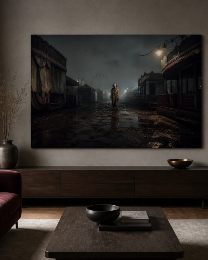 Viimeinen valo canvas-taulu
