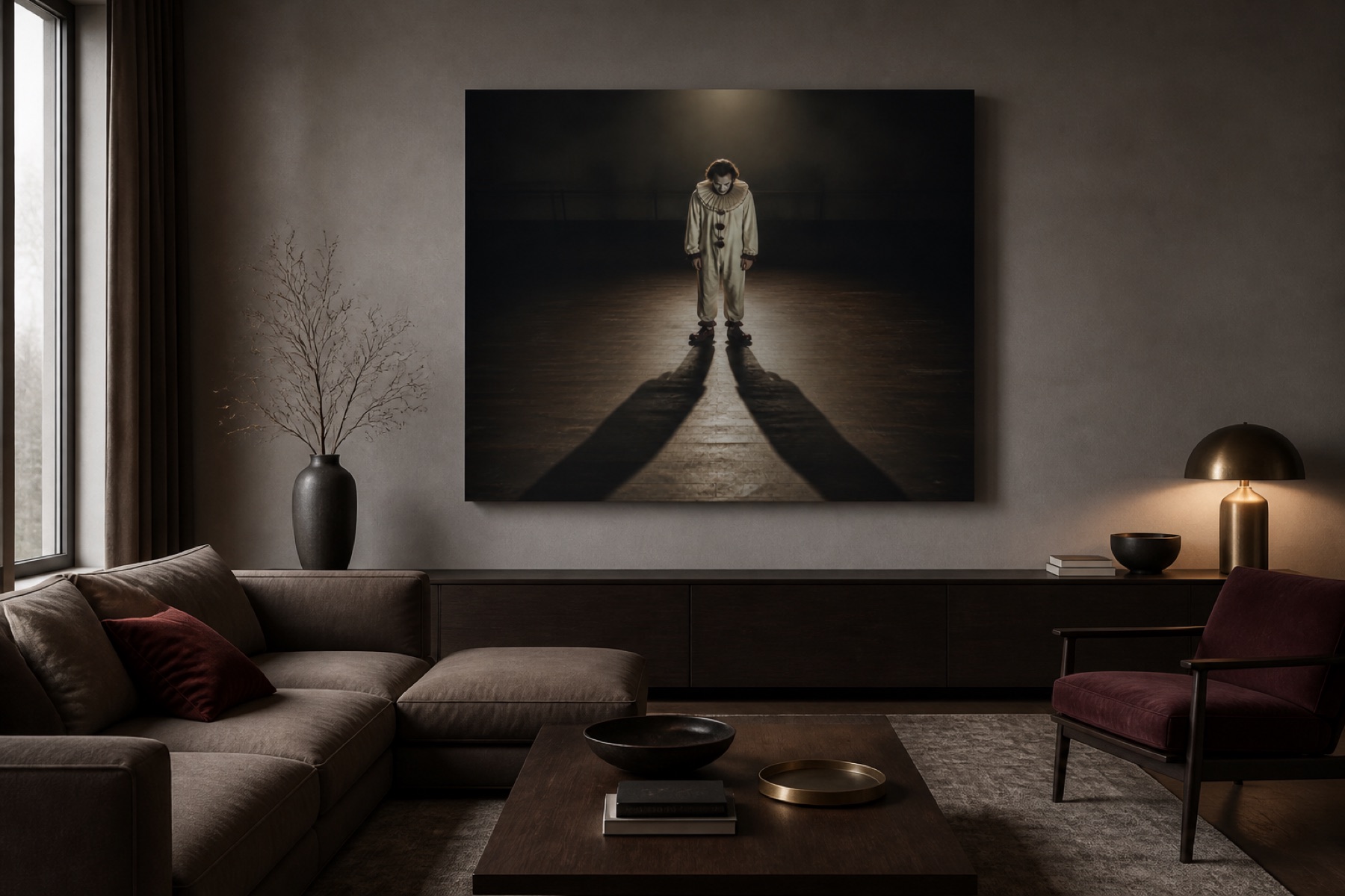 Kaksoisvarjo canvas-taulu