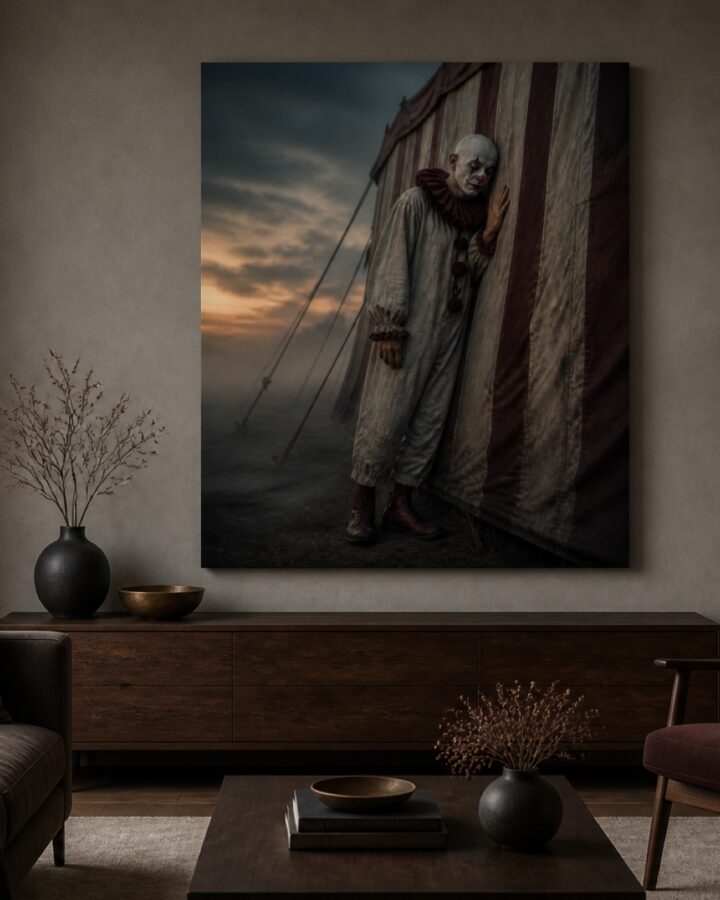 Kuuntelija canvas-taulu