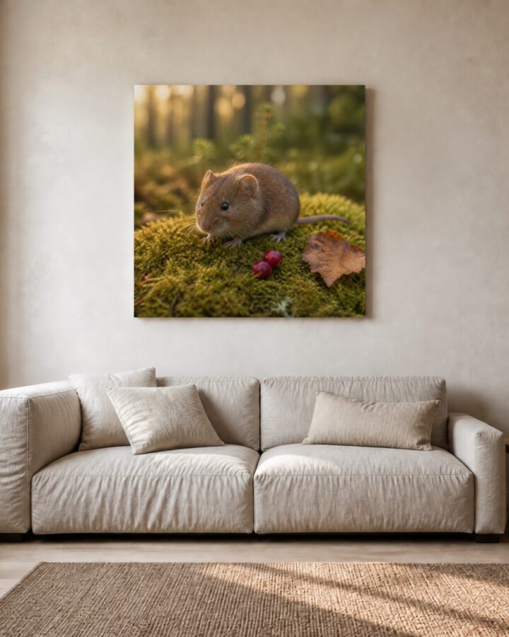 Metsamyyra canvas-taulu