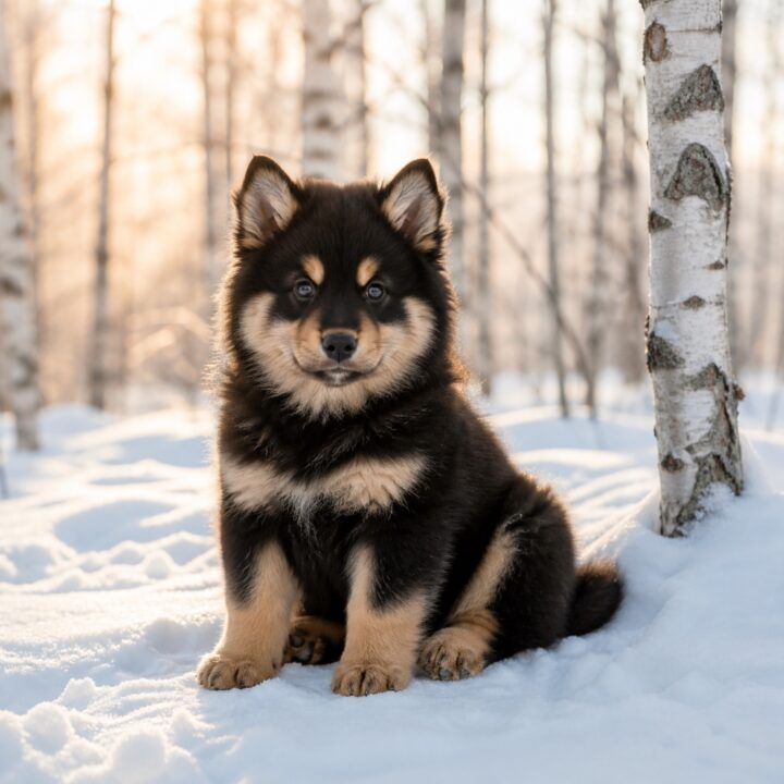 Suomenlapinkoira canvas-taulu
