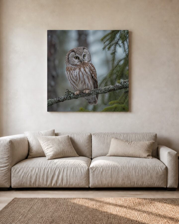 Helmipollo canvas-taulu