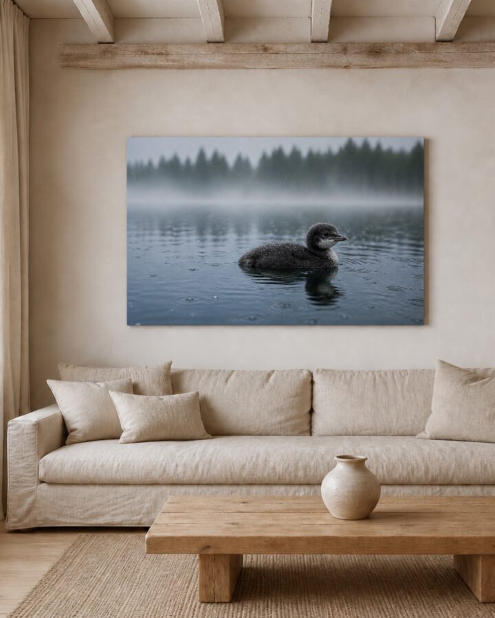 Kuikanpoikanen canvas-taulu