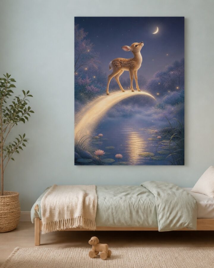 Kuunsilta canvas-taulu