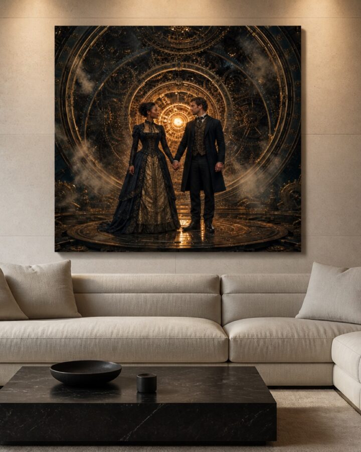 Eternal mechanism nelio canvas-taulu