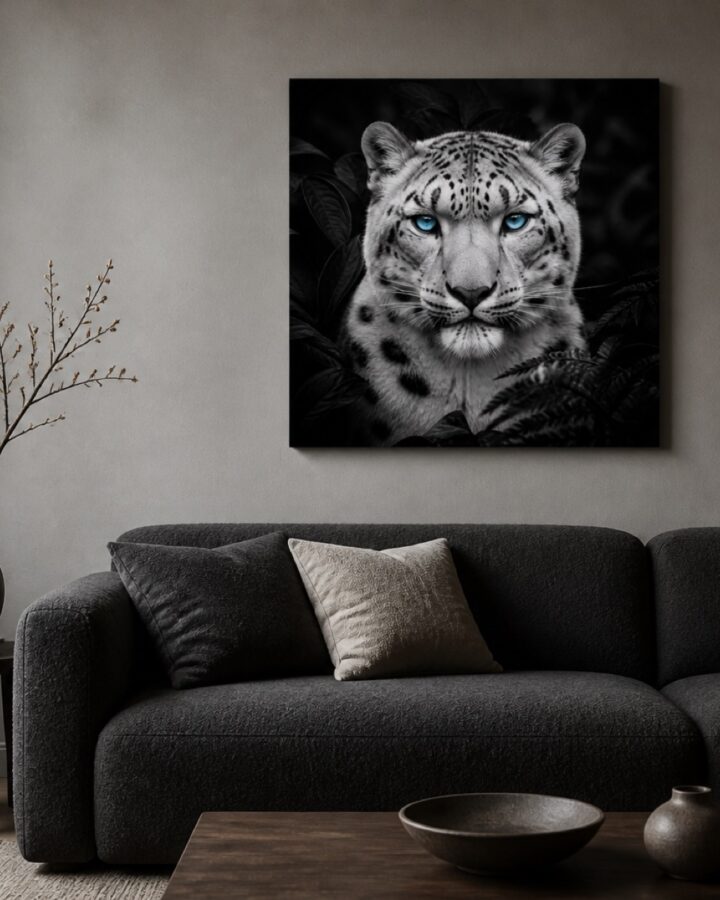 Jainen leopardi canvas-taulu