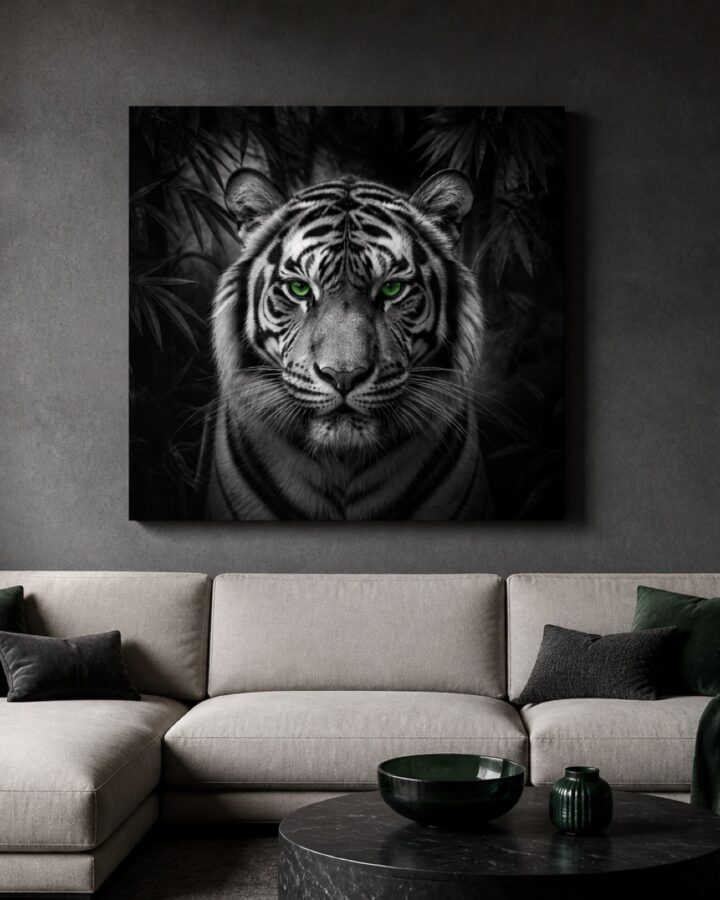 Smaragditiikeri canvas-taulu
