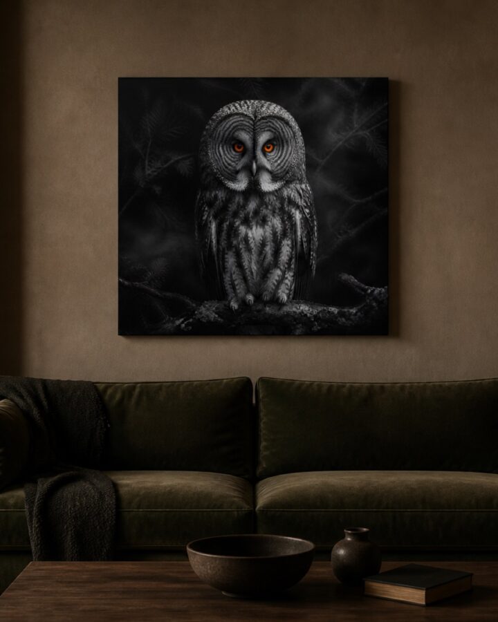Pollon tuli canvas-taulu