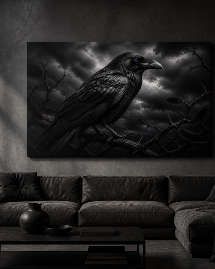 Korpin safiiri canvas-taulu