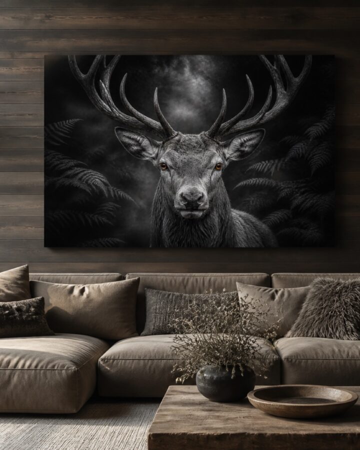 Sarvien vartija canvas-taulu