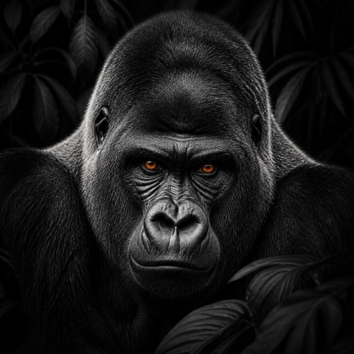 Gorillan hehku canvas-taulu