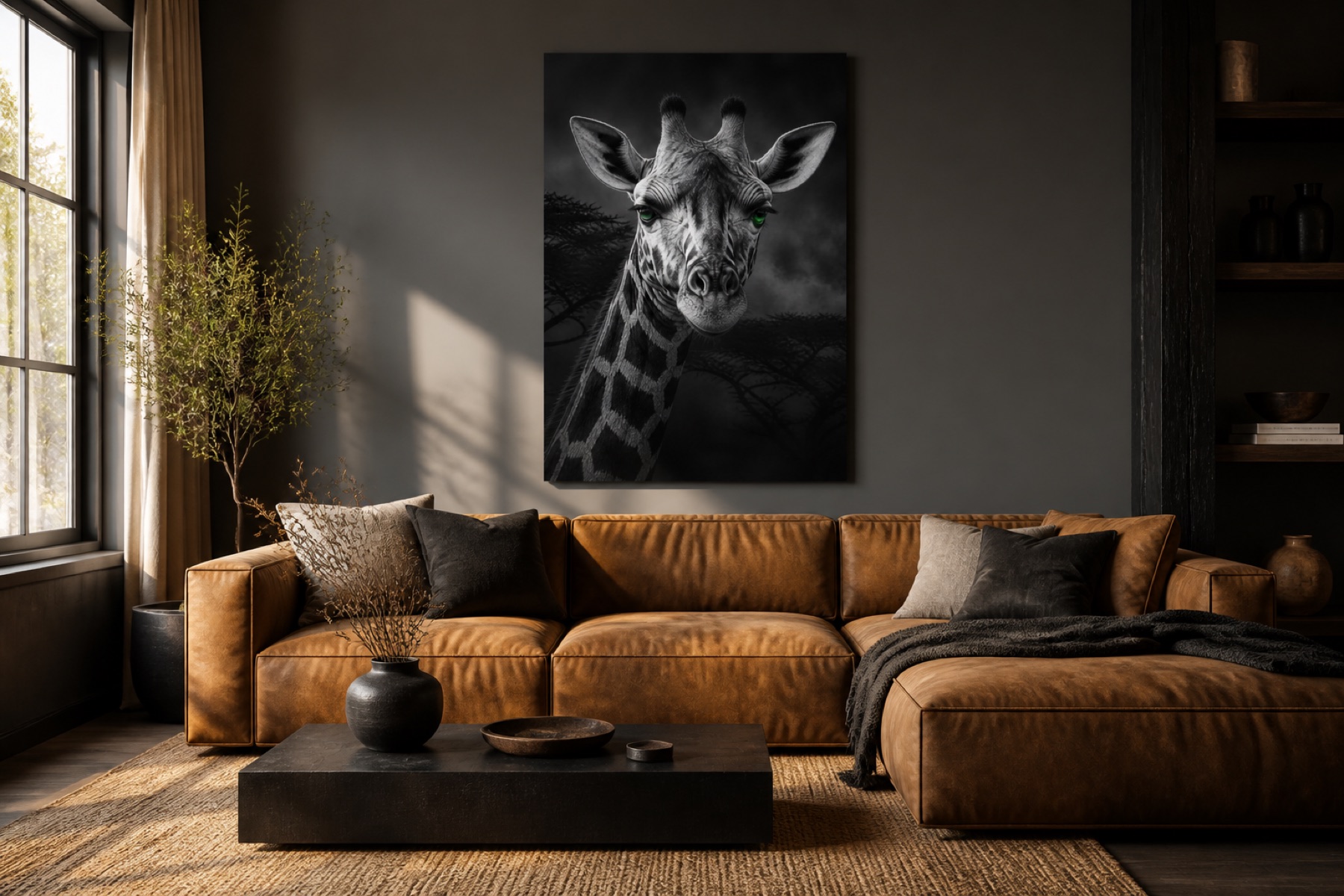 Kirahvin smaragdi canvas-taulu