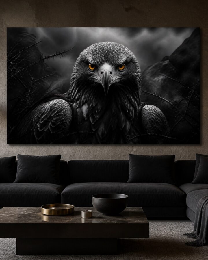 Kotkan kulta canvas-taulu