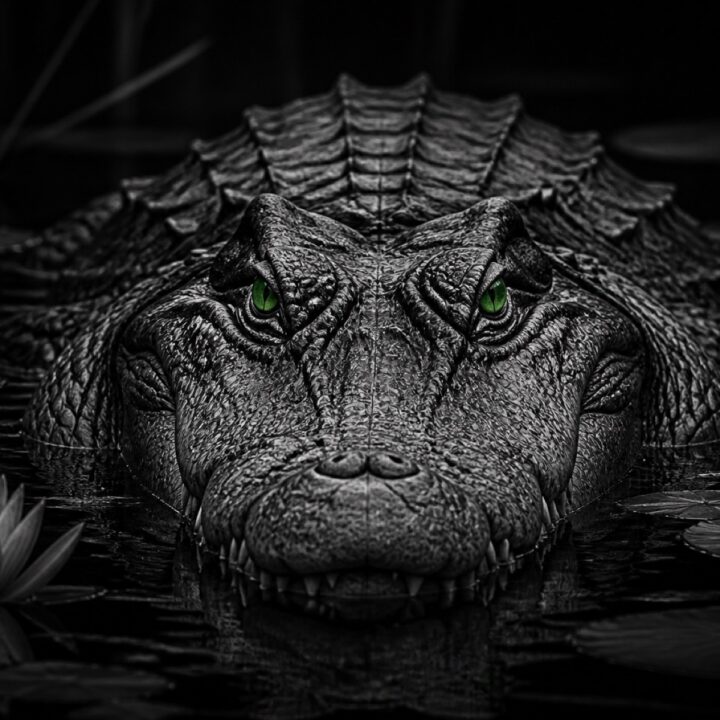 Krokotiilin smaragdi canvas-taulu