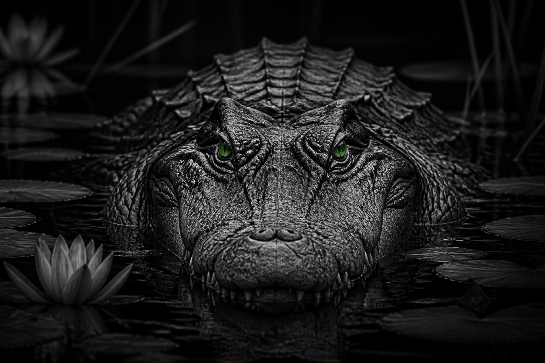 Krokotiilin smaragdi canvas-taulu