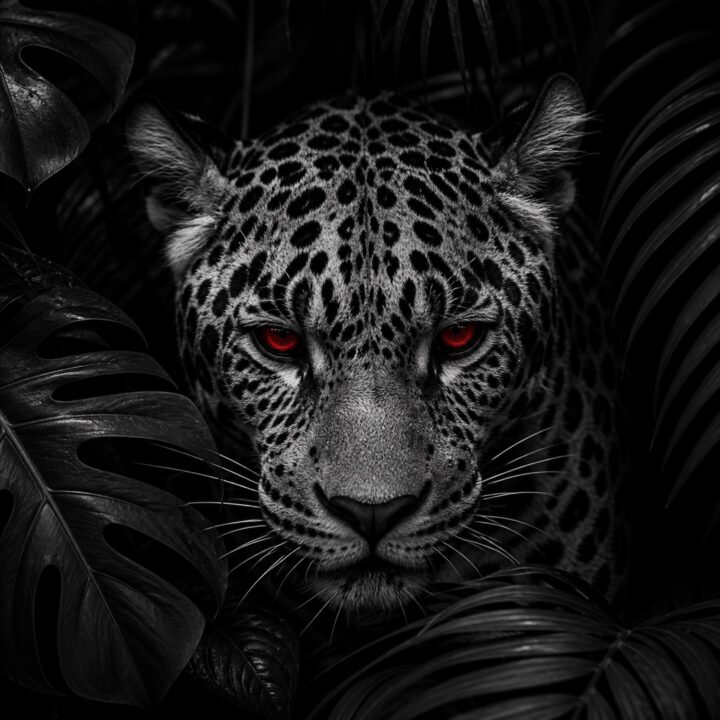 Rubiinijaguaari canvas-taulu