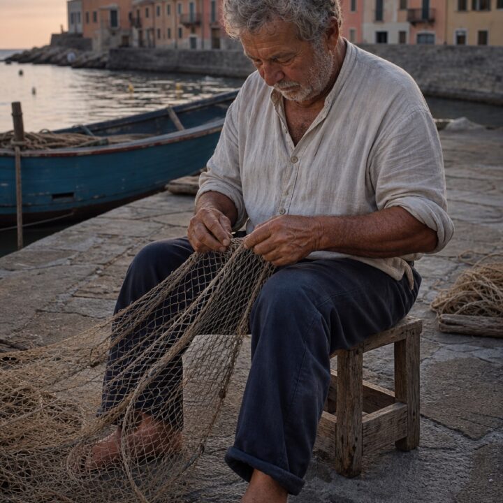 Ligurian verkonkutoja canvas-taulu