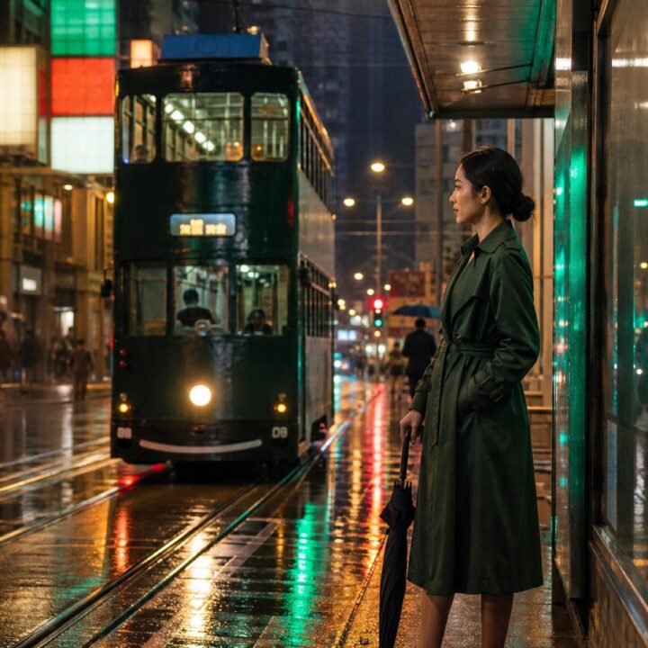 Hongkongin neonraide canvas-taulu